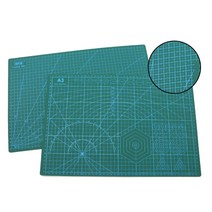 30x45cm 양면 커팅매트 책상 컷팅 깔판 고무판 마우스 받침(색상랜덤)