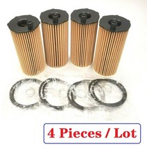 차량 기아 호환 카니발 제네시스 GV70 GV80 G80 3.5L 엔진 - 오일 필터 4PK 263203N000 / 26320-3N000 26320 3N000, 01 4 Pieces