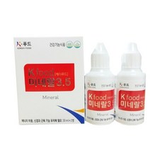 두루원 미네랄(데이트) 케이푸드 특가판매, 2병, 60ml