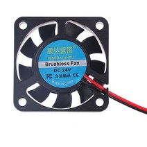 1PC 3D 프린터 부품 팬 4010 2 핀 40x40 X10 Mm 그래픽 카드 DC 5V / 12V 24V 액세서리, 03 24V