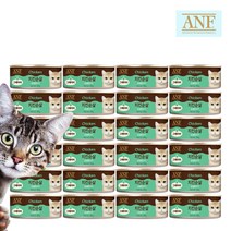 ANF 그레이비 고양이캔 80g X 24개입 -치킨순살