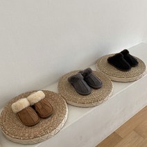 천연양가죽 천연양털 커플슈즈 방한화 커플룩 겨울실내화 양털슬리퍼 방한슈즈 패밀리 아동슬리퍼 방한슬리