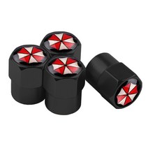 자동차용 부품 인테리어우산 공사 엠블럼 자동차 타이어 밸브 스템 캡 스코다 르노 부가티 포드 렉서스 도, 04 Black 4