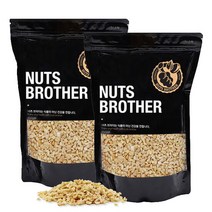 너츠브라더 생아몬드분태 500g 2봉 아몬드 100%, 단품