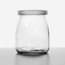 젤캔들 용기 PE뚜껑 푸딩병/테라리움 만들기 100ml, 1개