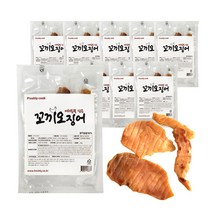 (런칭특가) 맛있는 닭가슴살 육포 훈제오징어처럼 개발, 10팩(40g x 10ea), 1개, 40g
