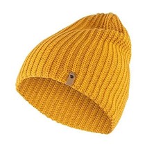 해외배송 피엘라벤 모자 Fjallraven Ovik Melange Beanie, One Size, Mustard Yellow