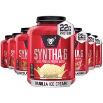 BSN Syntha-6 비에스엔 신타6 오리지날 48서빙 2.27kg (5 lb) 7가지 맛, Strawberry