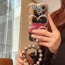 실버 하트앤하트케이스 명품 아이폰 케이스
