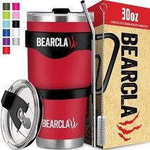 Yeti 텀블러 램블러 RTC 커피 컵 스테인리스 스틸 진공 단열 6피스 세트 8872ml30온스, Ruby Red_30Oz