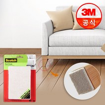 3M 잘라쓰는 가구소음방지패드 10x15cm 소음방지캡 식탁, 1개