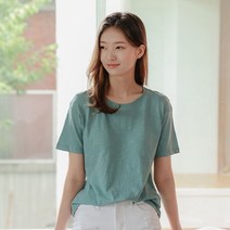 컴포트랩 뉴슬럽 라운드 반팔티