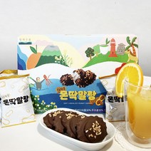 제주 특산품 우도 땅콩 초코 쿠키 몬딱말랑, 300g, 1개