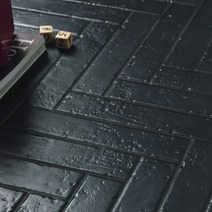 빈티지 블랙 인테리어 디자인 이태리 수입 타일 45x230x10