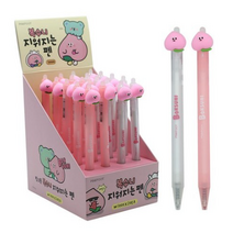 핑크풋 복수니 지워지는 펜 1000 0.5mm 2종 x 10p, 화이트&핑크, 1세트