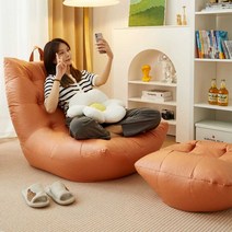 빈백 스툴 원룸 오피스텔 소파 스툴 세트 편안한, A
