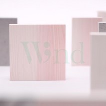 위랜드 점착메모지 우드(L) 어린이날선물 어린이집블럭