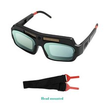 용접안경 용접보안경 용접고글Auto dark welding glasses with 3pcs Welder Eye protection lens Automatic, 03 Set B