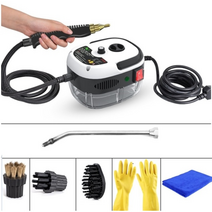 스팀살균기 무선 업소용 고압 스팀청소기 가정용 고압 스팀기 2500w 900ml 물 탱크 자동차 에어컨 주방 후드 김이 나는 청소 기계 가전 220v, 하얀, 에게