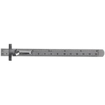측량 6인치 스테인레스 스틸 포켓 눈금자 1/32 mm/미터법 N14 20 드롭 쉬핑, 한개옵션0