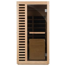 건식 반신욕기 가정용 건식 사우나 홈 원적외선 사우나 Sanglejin 원적외선 광파 가정용 원목 홀로그램 에너지 건강실, 1.1-2