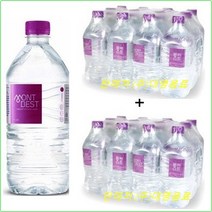 몽베스트생수 1L x 24개 (12개입-2박스), 24개/(사은품-마스크팩)