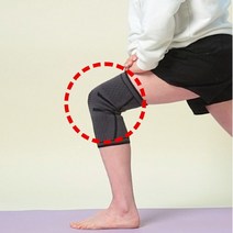 브랜드없음 몬자 무릎보호대 C23305, C23305 블랙 L