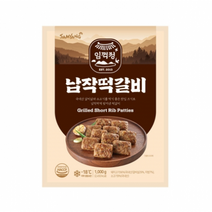 모닝하임 임꺽정 납작떡갈비1kg, 1kg, 17개
