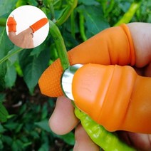 손가락칼 엄지칼 고추따는칼 고추따는장갑 엄지나이프, L