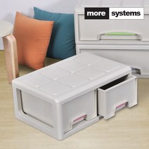 [모아시스템즈] 베이비 서랍장 1단 (트윈1)/플라스틱 수납장 정리함 옷정리함, 상세 설명 참조