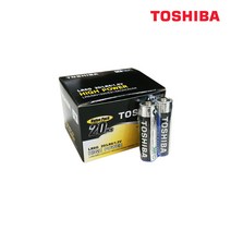 도시바 AA 알카라인 건전지 LR6 20개입