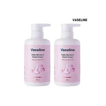 바세린 핸드크림 대용량 500ml 1+1 베이비파우더향 고보습