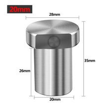 작업대 업소용 현장 산업용 작업 테이블 위치 고정 브레이크 스톱, 20mm