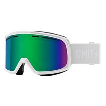 스미스 Smith Optics Range 유니 스노우 겨울 고글 알지 그린 Sol-X 미러, White / Green Sol-x Mirror, 화이트 / 그린 솔-x 미러