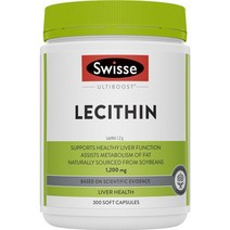 Swisse ULTIBOOST LECITHIN 뉴질랜드 스위스 울티부스트 레시틴 1200mg 300캡슐, 300
