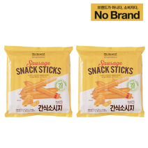 노브랜드 간식소시지 504g x 2, 2개