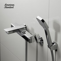 호라이즌 크롬 샤워 욕조 수전 FB2612 아메리칸스탠다드 욕실 샤워기 교체 더타일, HORIZON벽붙이 샤워욕조수전_FB2612
