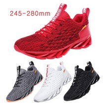 BUBEBIR®2021 새로운 남성과 여성의 편안한 스포츠 단색 자매 신발 커플 신발 실행 깔창 강한 충돌 방지 탄성 니트 가벼운 캐주얼 신발 패션 개성 부드러운 단독 신발 통기성 초대형 실행 신발 여름 더블 쿠션 남성 실행 신발 조깅 신발 체육관 230-280