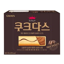 크라운 쿠크다스 폴바셋 128g, 10개