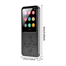 MP3 플레이어 블루투스 호환 V4.0 HiFi 음악 스피커 라디오 러닝 오디오 레코더 메모리 없음 회의, [05]  64G