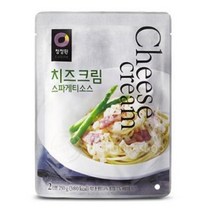 [정원] 청정원 치즈크림 스파게티소스 250g, 3개