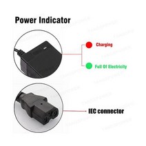 48V 2A 납산 배터리 충전기 57.6V 전기 자전거 스쿠터 오토바이 충전기 3 핀 XLR /DC 플러그, 에게, IEC