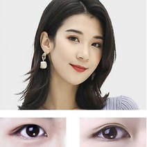눈매교정 물쌍테 짝눈 눈매 교정 쌍커플 쌍커풀 쌍 꺼플 꺼풀 찝기 쌍수 테이프, 반달형