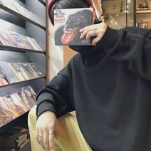 가바바 남성 스웨터 커서 완벽한 루즈핏 목폴라 스웨터 G39589