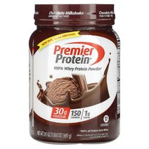 이지몰 Premier Protein 100 유청 단백질 분말 카페 라테 맛 680g(1lb/7oz) No.97762, 초콜릿 밀크 셰이크