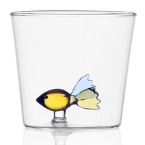 이첸도르프 애니멀팜 텀블러 유리 머그컵 354ml, 애니멀팜 물고기 352383, 1개