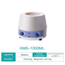 JOANLAB-공식 스토어 1000ml 디지털 전기 가열 맨틀 자기 교반기 실험실 장비 열 조절기 110v ~ 220v 포함, 11 HMS 1000ml_03 AU 플러그