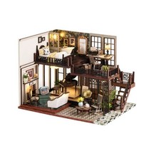 아디코 DIY 미니어처 빈티지 하우스, 혼합색상