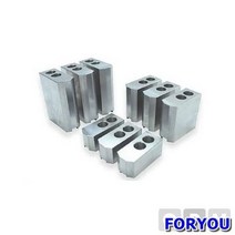ForU167 유압척 소프트죠 개셋트 높이 10인용 치조 3개 소모성자재 공구 안전용품