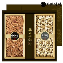 자연식탁 산지직송 국산 참나무 원목 말린 표고버섯 명절 선물세트[건강7호] 200g(부직포가방+택배박스)
